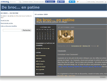 Tablet Screenshot of debrocenpatine.canalblog.com
