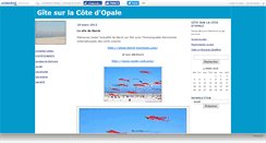 Desktop Screenshot of gitecotedopale.canalblog.com