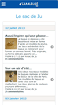 Mobile Screenshot of lesacdeju.canalblog.com