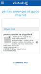 Mobile Screenshot of coinannonces.canalblog.com