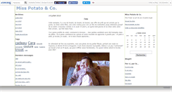 Desktop Screenshot of misspotatoandco.canalblog.com