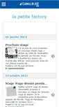 Mobile Screenshot of lapetitefactory.canalblog.com
