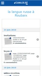 Mobile Screenshot of lalanguerusse.canalblog.com
