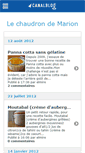 Mobile Screenshot of lechaudron.canalblog.com
