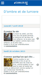Mobile Screenshot of ombretlumiere.canalblog.com