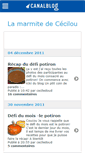 Mobile Screenshot of ceciloukitchen.canalblog.com