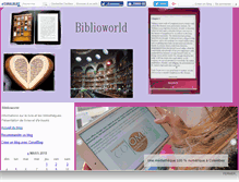 Tablet Screenshot of bibliomonde.canalblog.com