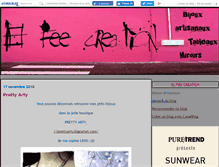Tablet Screenshot of elfeecreation.canalblog.com