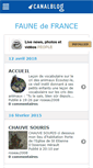 Mobile Screenshot of faunefrance.canalblog.com