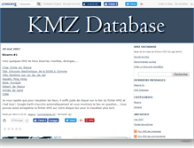 Tablet Screenshot of kmzdatabase.canalblog.com
