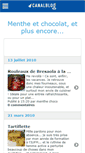 Mobile Screenshot of menthechoco.canalblog.com