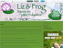 Tablet Screenshot of lizandfrog.canalblog.com