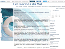 Tablet Screenshot of lesracinesdumal.canalblog.com