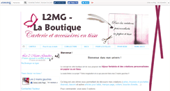 Desktop Screenshot of l2mglaboutique.canalblog.com