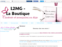 Tablet Screenshot of l2mglaboutique.canalblog.com