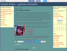 Tablet Screenshot of anniezitter.canalblog.com