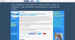 Desktop Screenshot of lesboseparatiste.canalblog.com