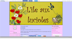 Desktop Screenshot of ileauxlucioles.canalblog.com