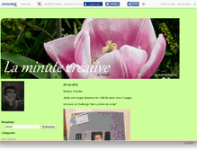 Tablet Screenshot of laminutecreative.canalblog.com