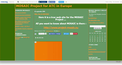 Desktop Screenshot of mosaicforatc.canalblog.com