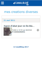 Mobile Screenshot of anoukbasile.canalblog.com