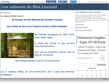 Tablet Screenshot of ecocabanes.canalblog.com