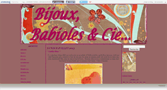 Desktop Screenshot of bijouxetbabioles.canalblog.com