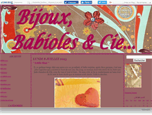 Tablet Screenshot of bijouxetbabioles.canalblog.com