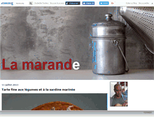 Tablet Screenshot of lamarande.canalblog.com