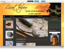 Tablet Screenshot of lisartbijoux.canalblog.com