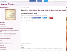 Tablet Screenshot of islam7.canalblog.com