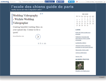 Tablet Screenshot of chienguideparis.canalblog.com