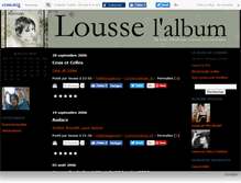 Tablet Screenshot of lousse.canalblog.com