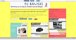 Desktop Screenshot of fcbauges.canalblog.com