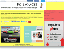 Tablet Screenshot of fcbauges.canalblog.com