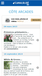 Mobile Screenshot of cotearcade.canalblog.com