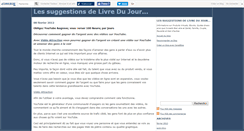 Desktop Screenshot of livredujour.canalblog.com