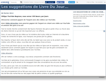 Tablet Screenshot of livredujour.canalblog.com