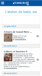 Mobile Screenshot of isaluce.canalblog.com