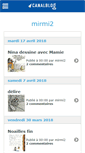 Mobile Screenshot of mirmi2.canalblog.com