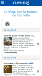 Mobile Screenshot of gorgebleue.canalblog.com