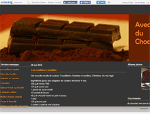 Tablet Screenshot of chocomaniac.canalblog.com