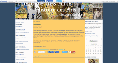 Desktop Screenshot of histoiredesarts.canalblog.com