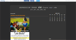 Desktop Screenshot of expressionterre.canalblog.com