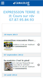 Mobile Screenshot of expressionterre.canalblog.com