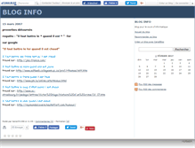 Tablet Screenshot of beneinfo.canalblog.com