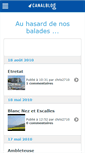 Mobile Screenshot of nosbalades.canalblog.com