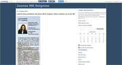 Desktop Screenshot of jeunesmrsoignies.canalblog.com