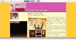 Desktop Screenshot of lepapillonduweb.canalblog.com