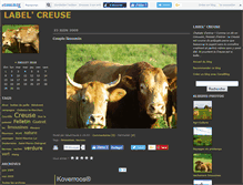 Tablet Screenshot of labelcreuse.canalblog.com